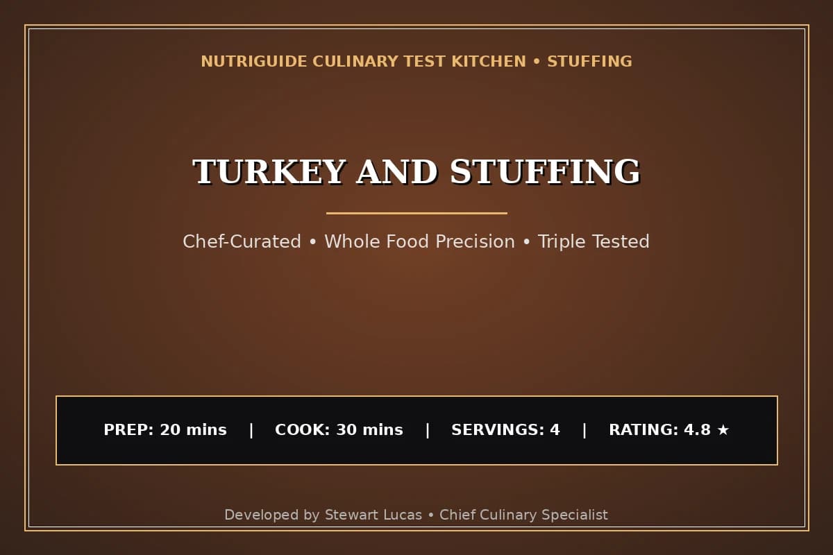 Turkey And Stuffing
