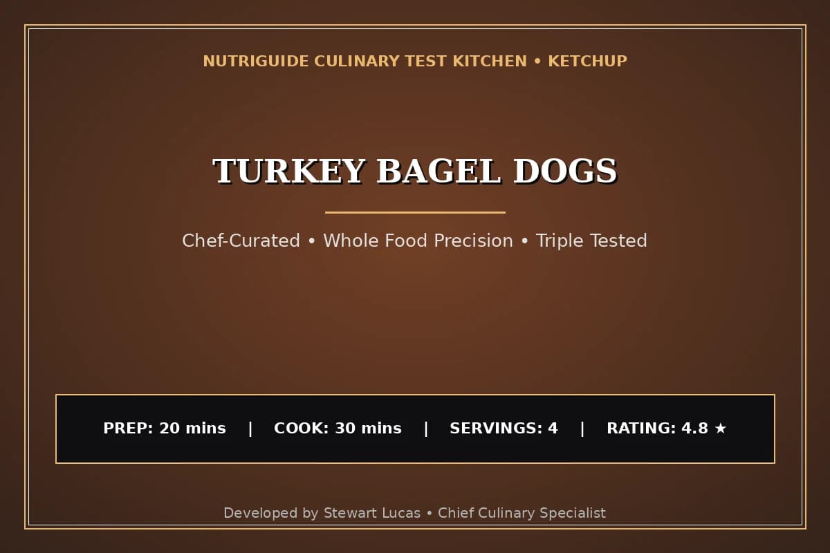 Turkey Bagel Dogs