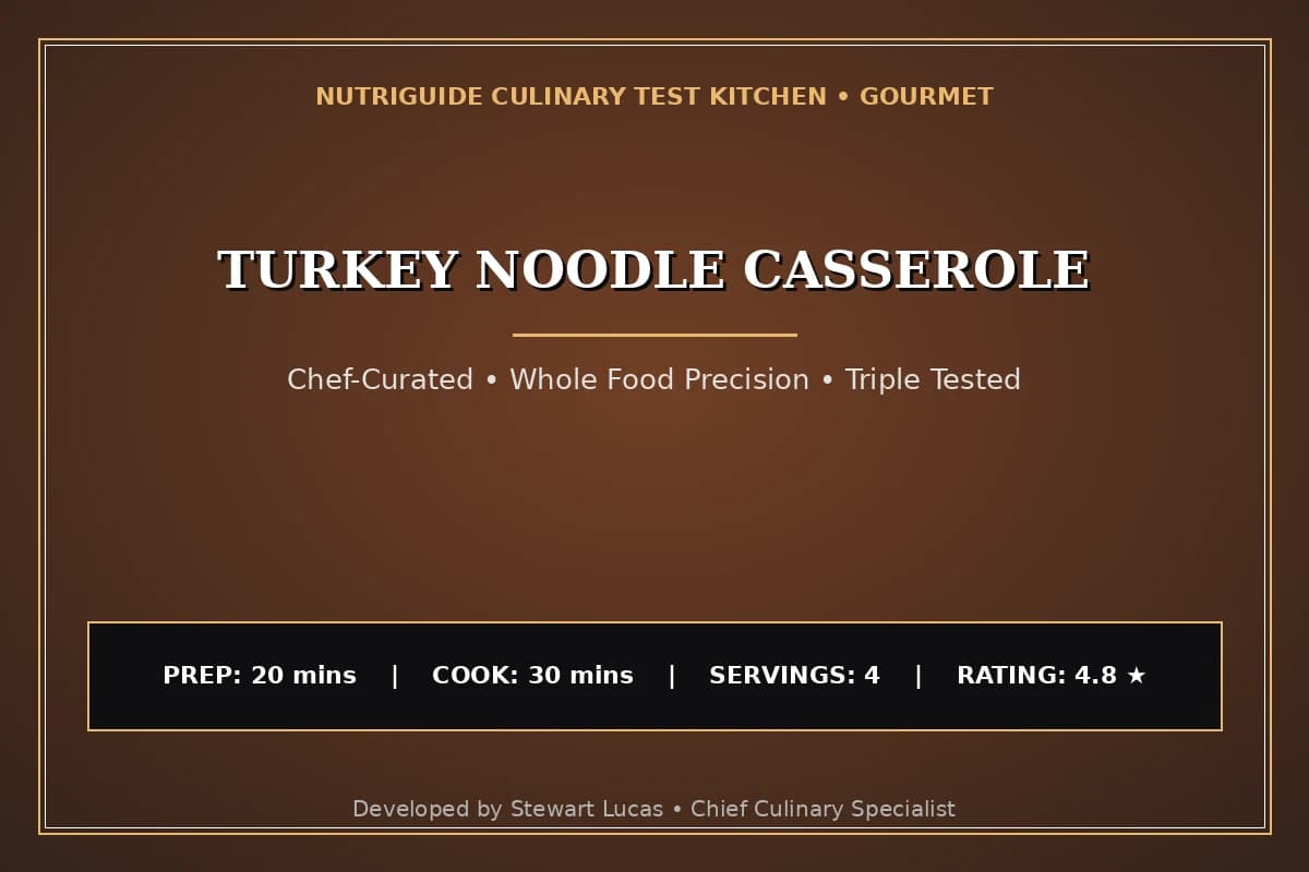 Turkey Noodle Casserole