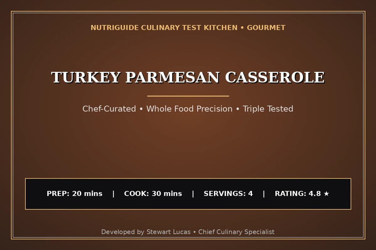 Turkey Parmesan Casserole