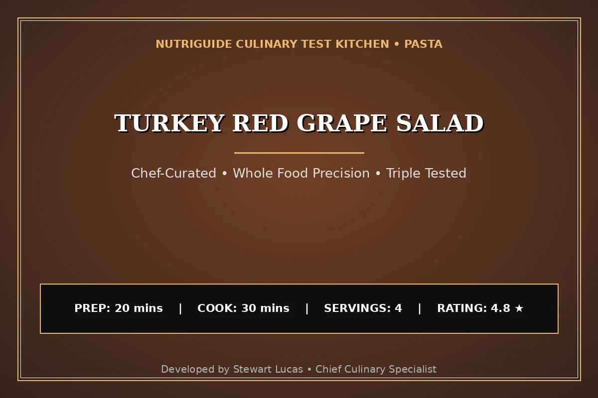 Turkey Red Grape Salad