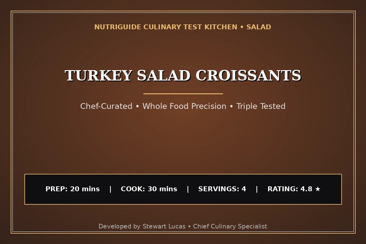 Turkey Salad Croissants