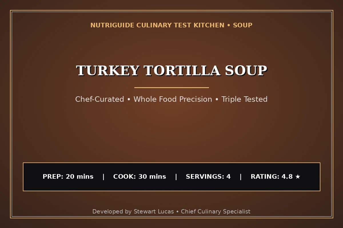 Turkey Tortilla Soup