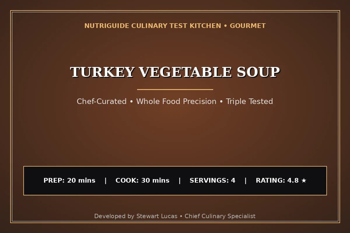 Turkey Vegetable Soup