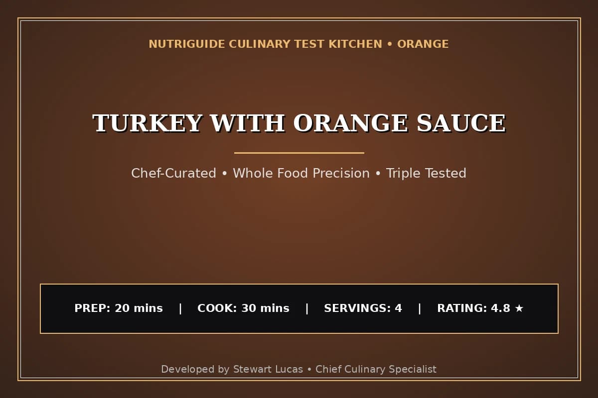 Turkey With Orange Sauce