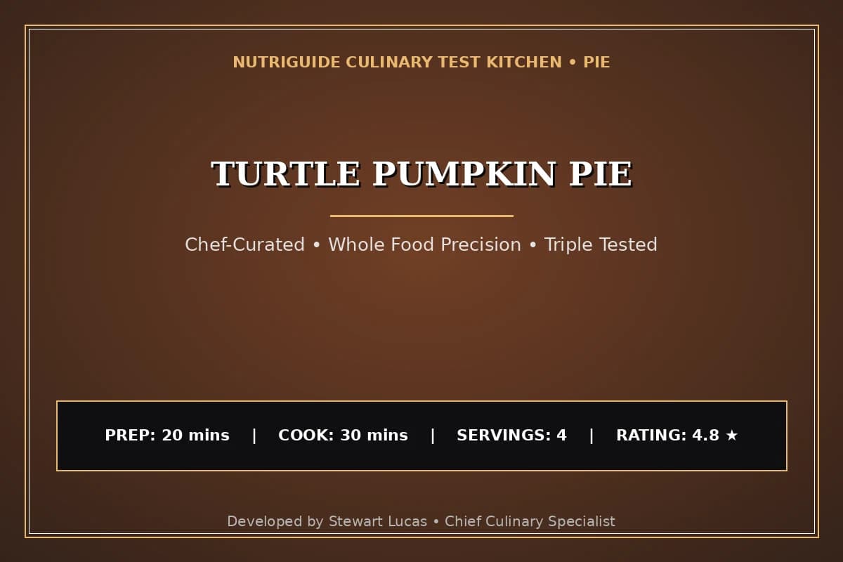 Turtle Pumpkin Pie