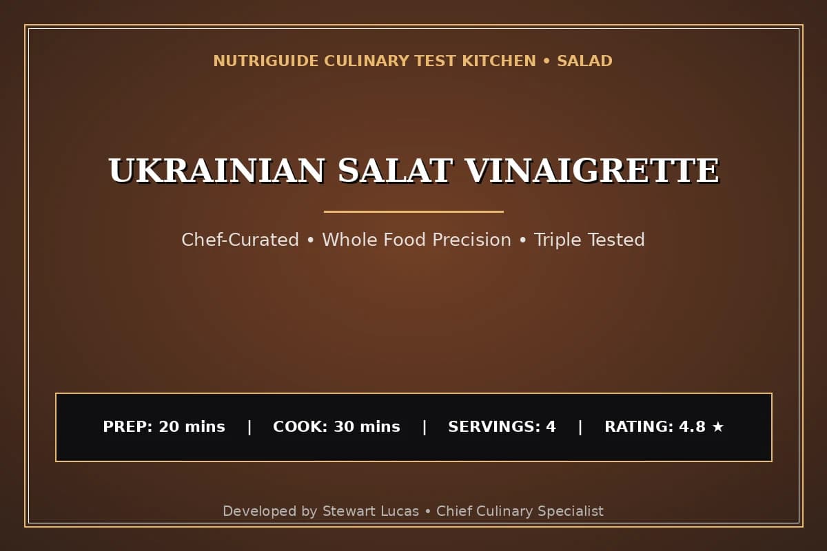Ukrainian Salat Vinaigrette