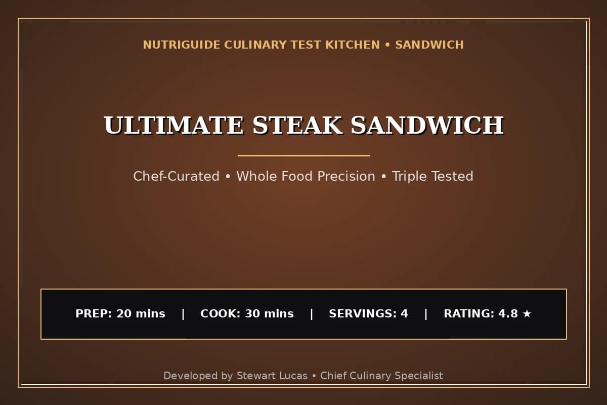 Ultimate Steak Sandwich