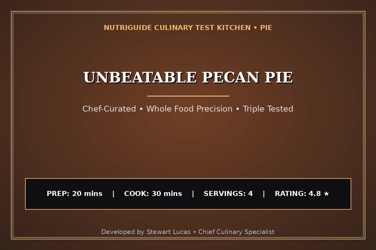 Unbeatable Pecan Pie