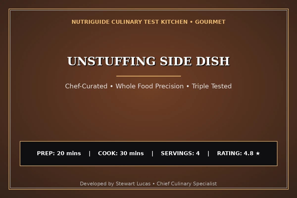 Unstuffing Side Dish