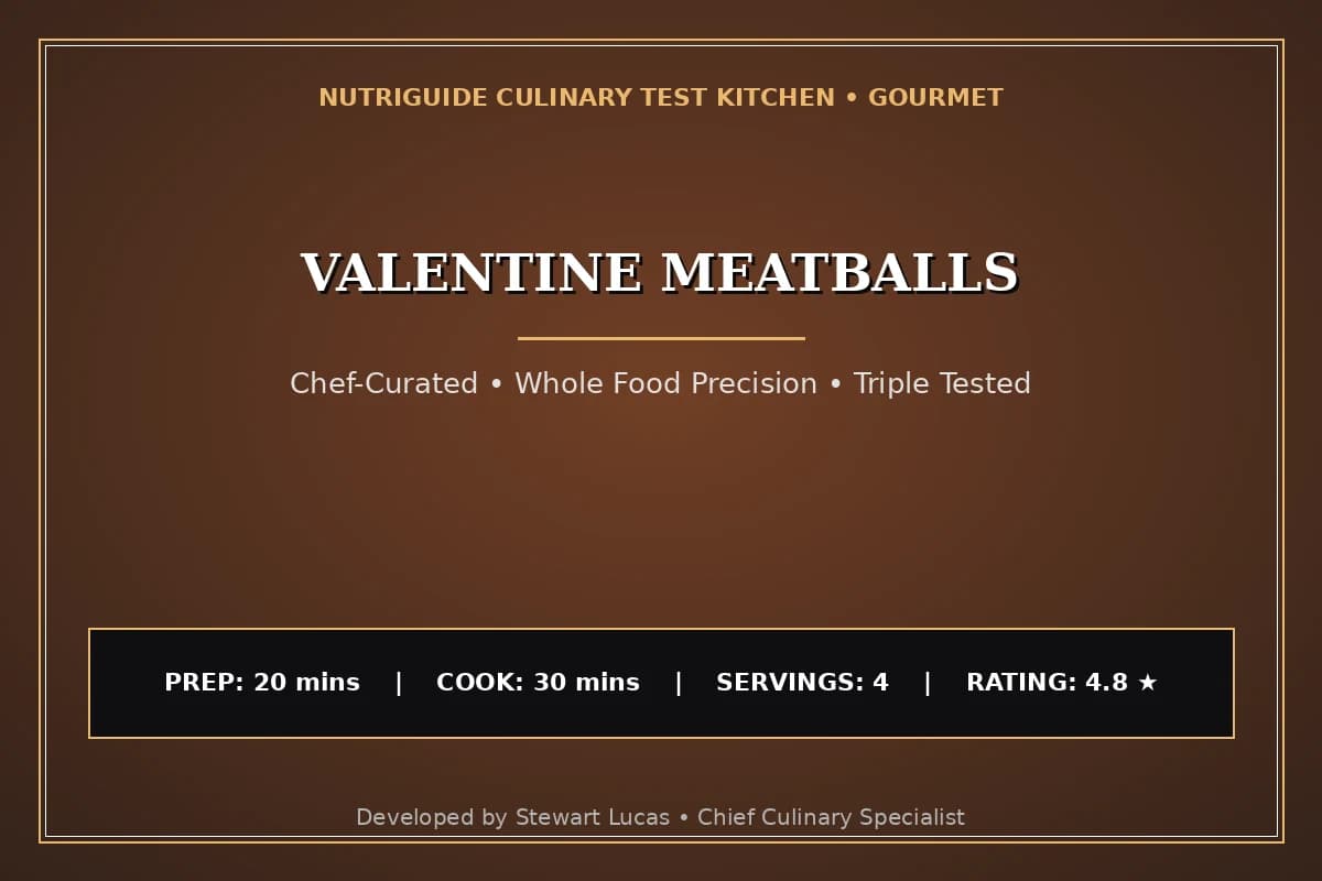 Valentine Meatballs