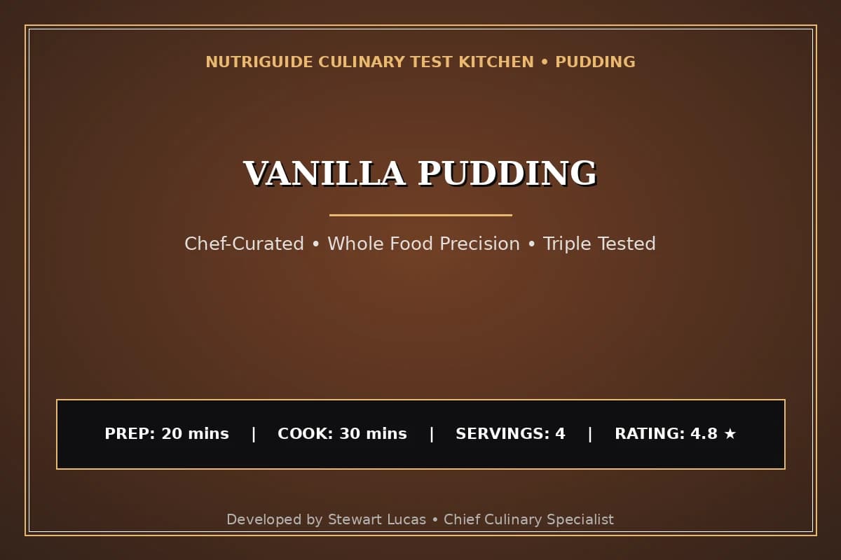 Vanilla Pudding
