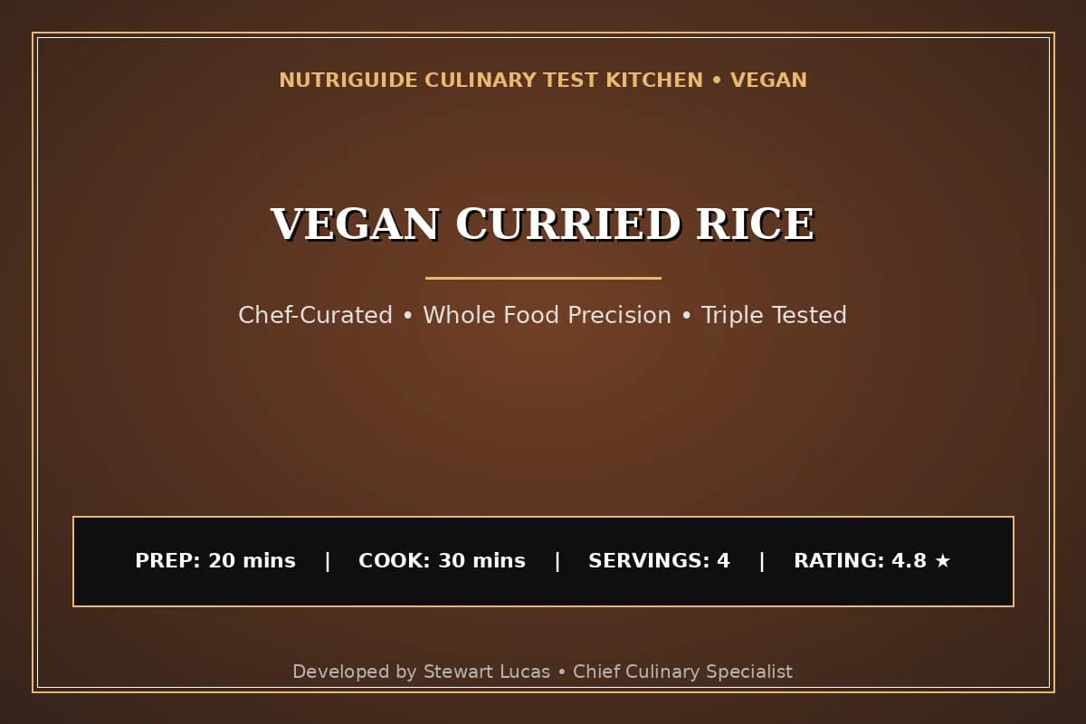 Vegan Curried Rice