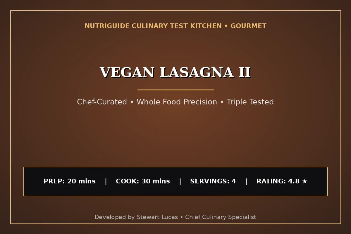 Vegan Lasagna Ii