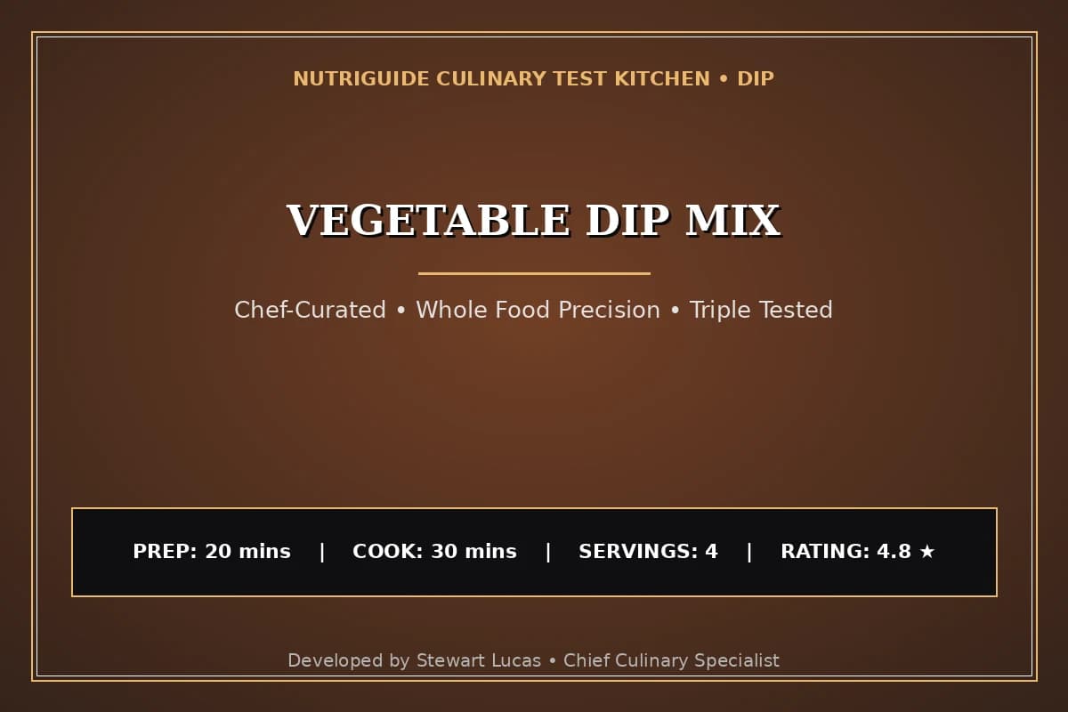 Vegetable Dip Mix