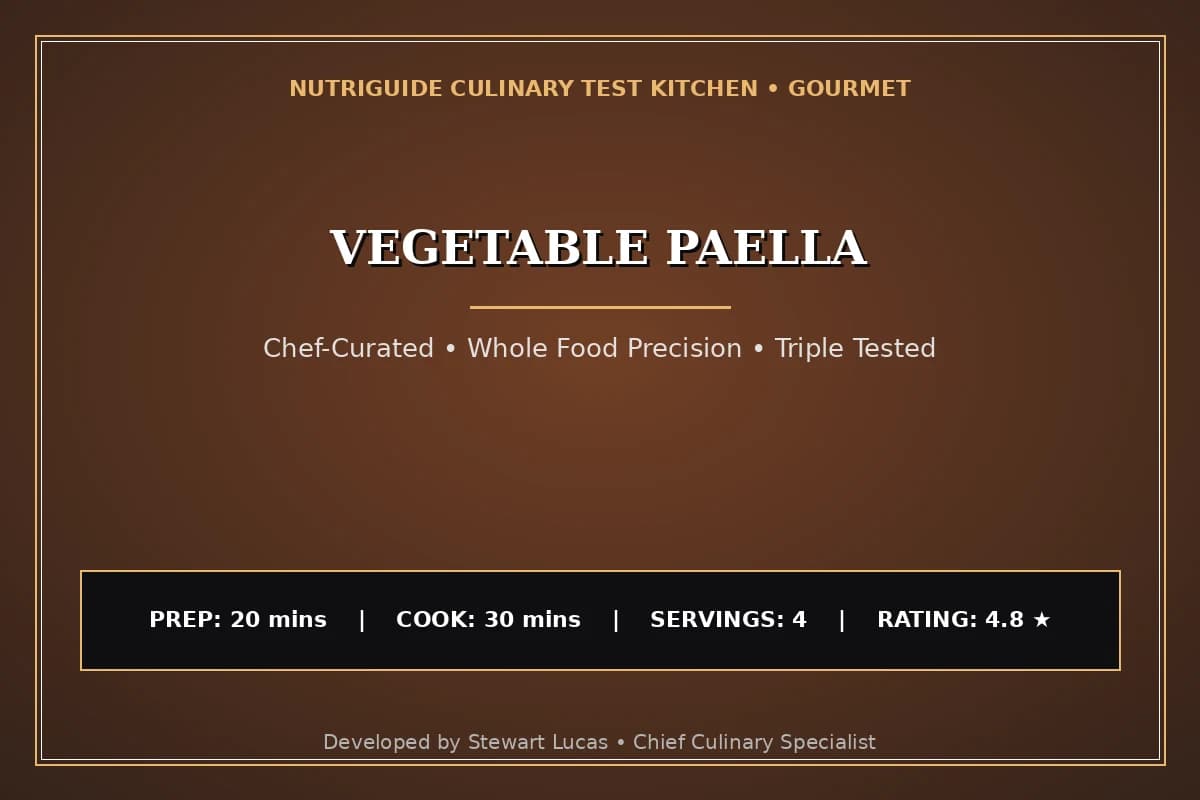 Vegetable Paella
