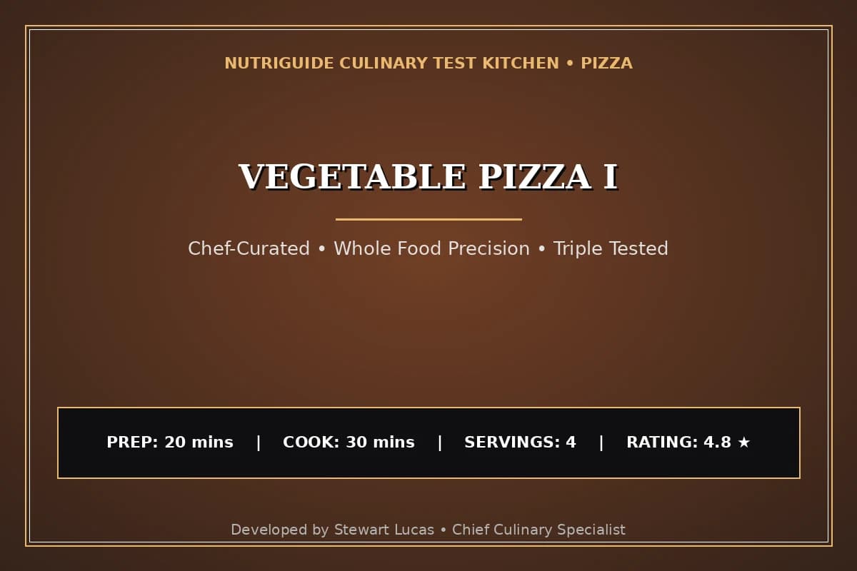 Vegetable Pizza I