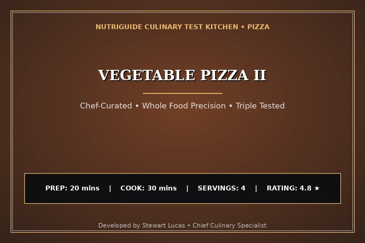 Vegetable Pizza Ii