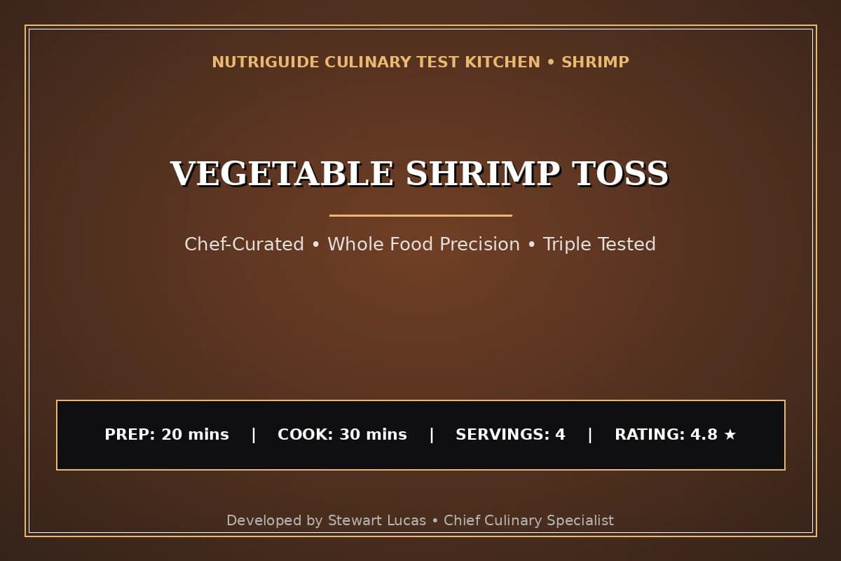 Vegetable Shrimp Toss