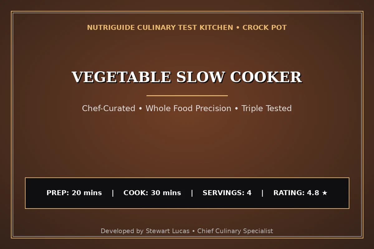 Vegetable Slow Cooker