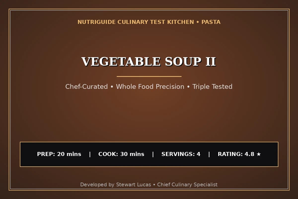 Vegetable Soup Ii