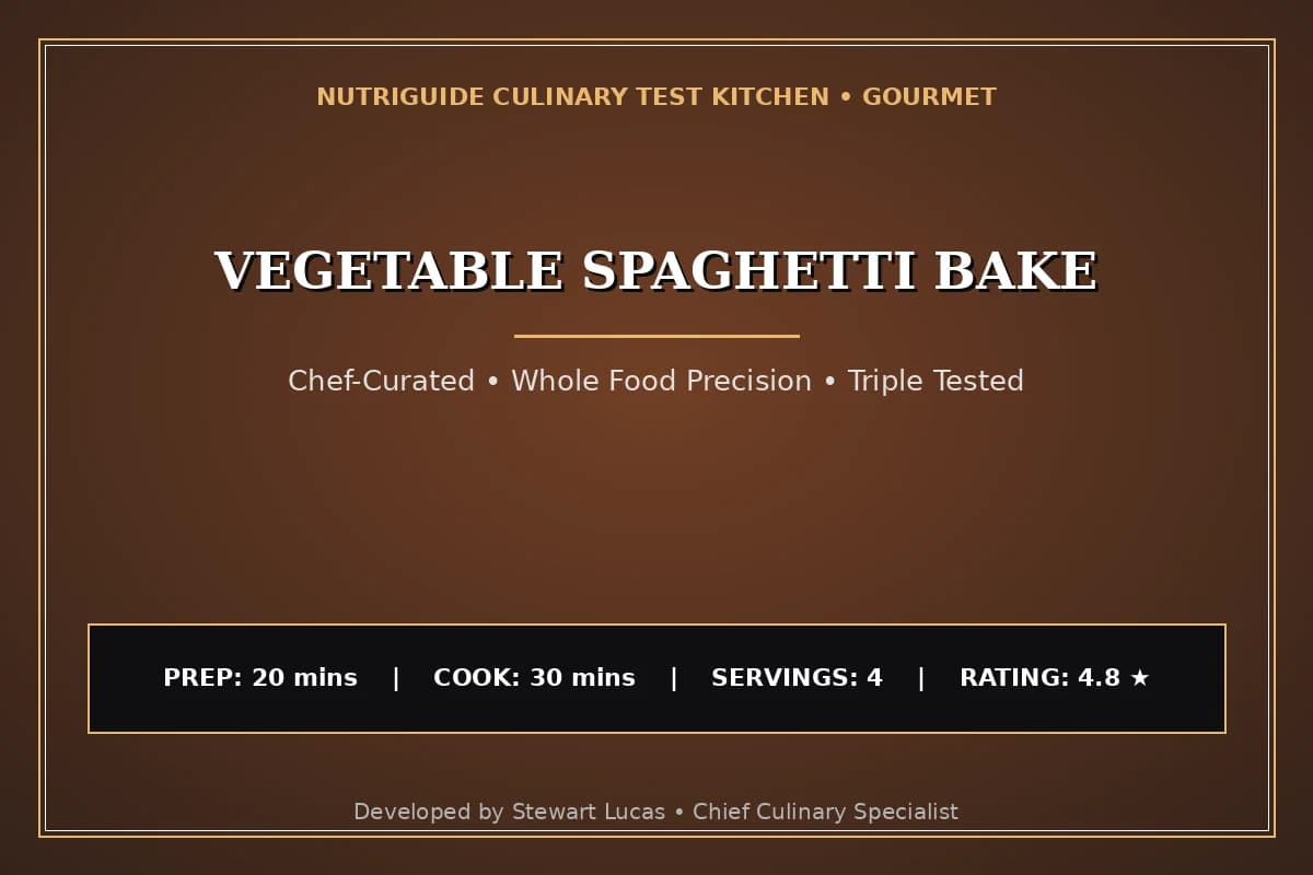 Vegetable Spaghetti Bake