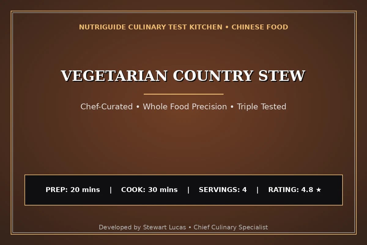 Vegetarian Country Stew