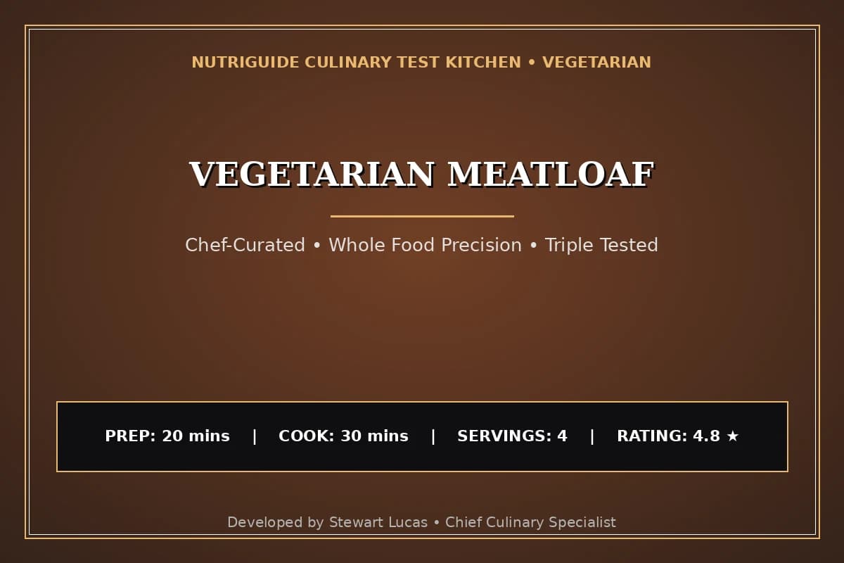 Vegetarian Meatloaf