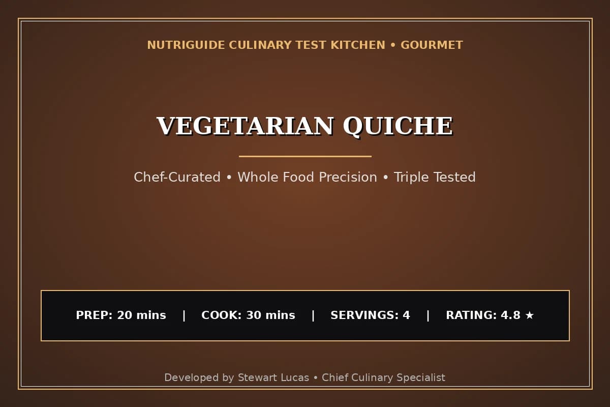 Vegetarian Quiche