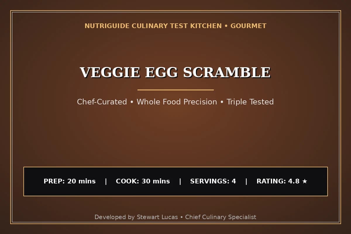 Veggie Egg Scramble
