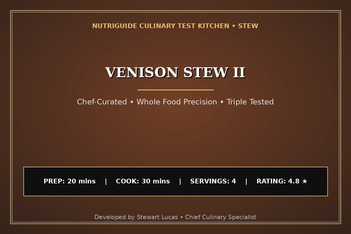 Venison Stew Ii