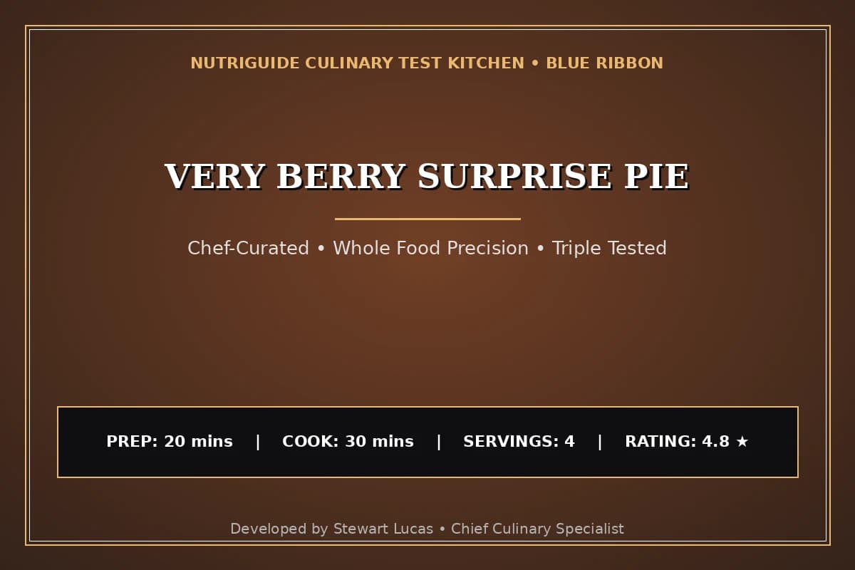 Very Berry Surprise Pie