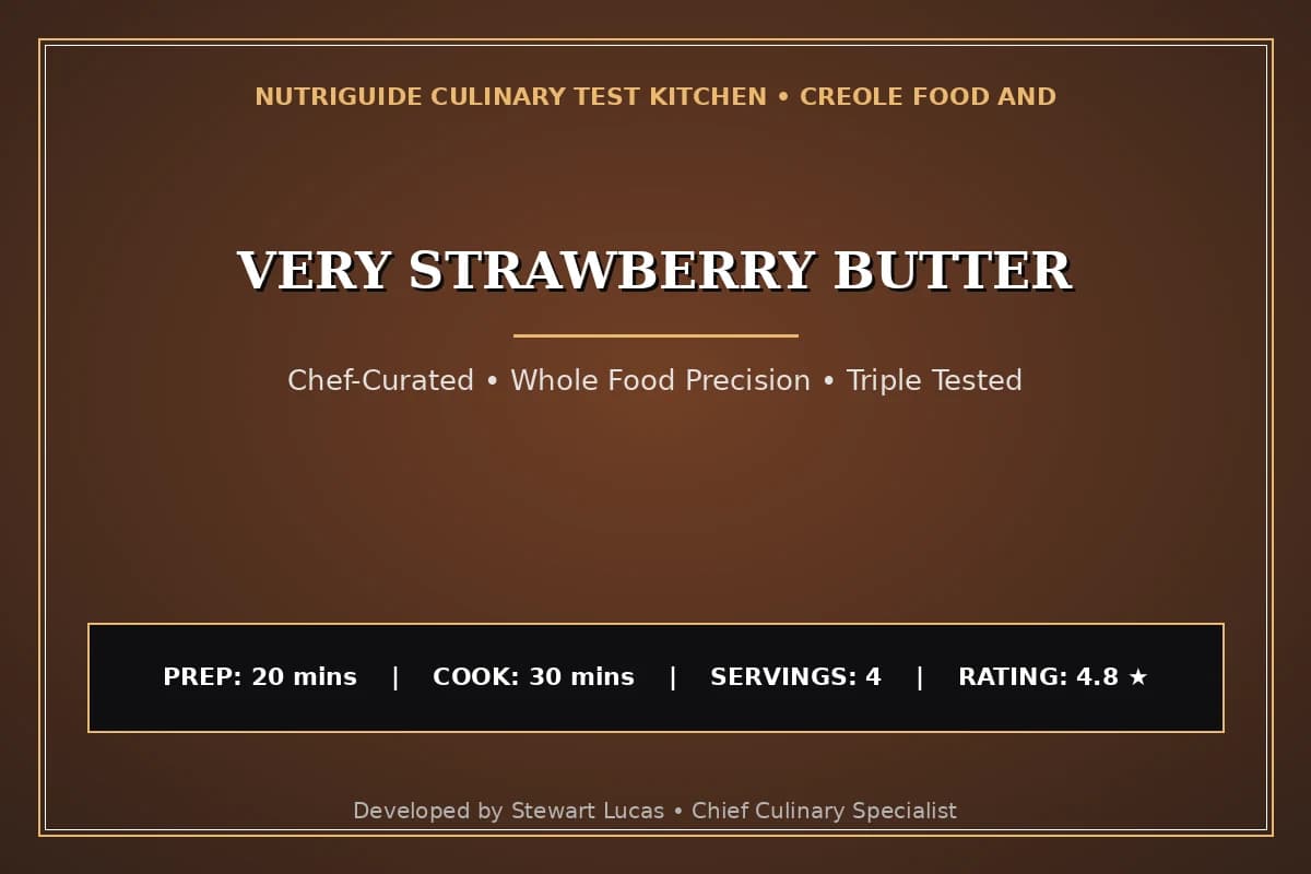 Very Strawberry Butter