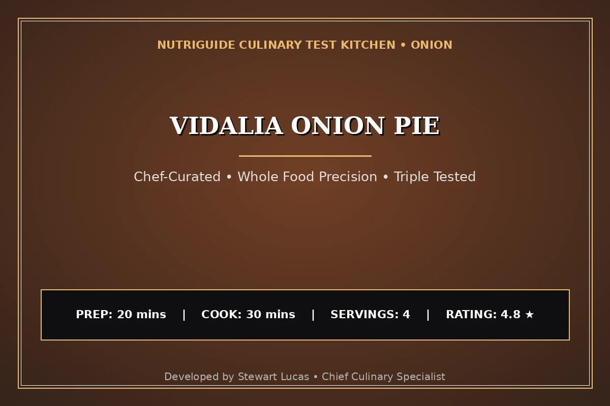 Vidalia Onion Pie