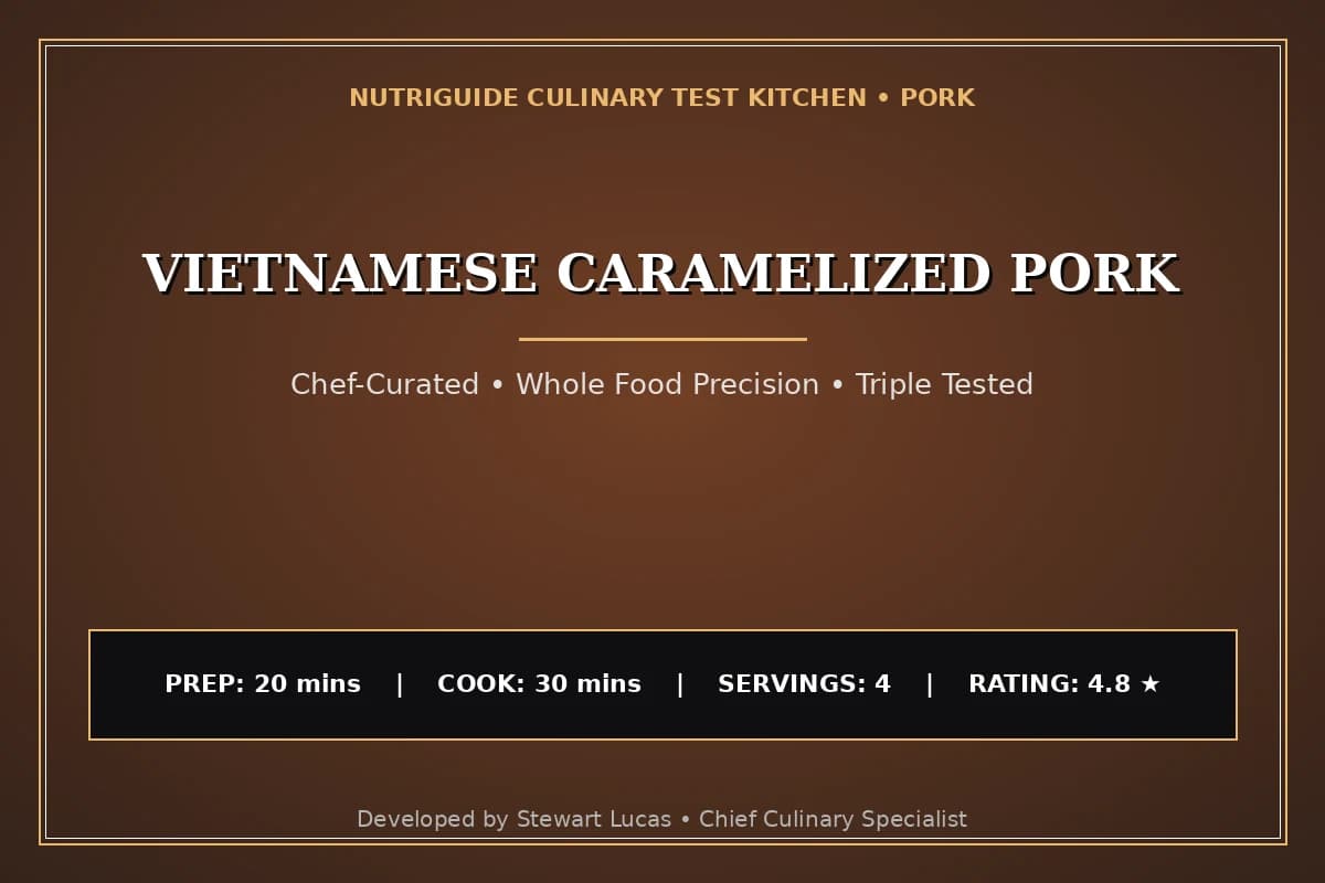 Vietnamese Caramelized Pork
