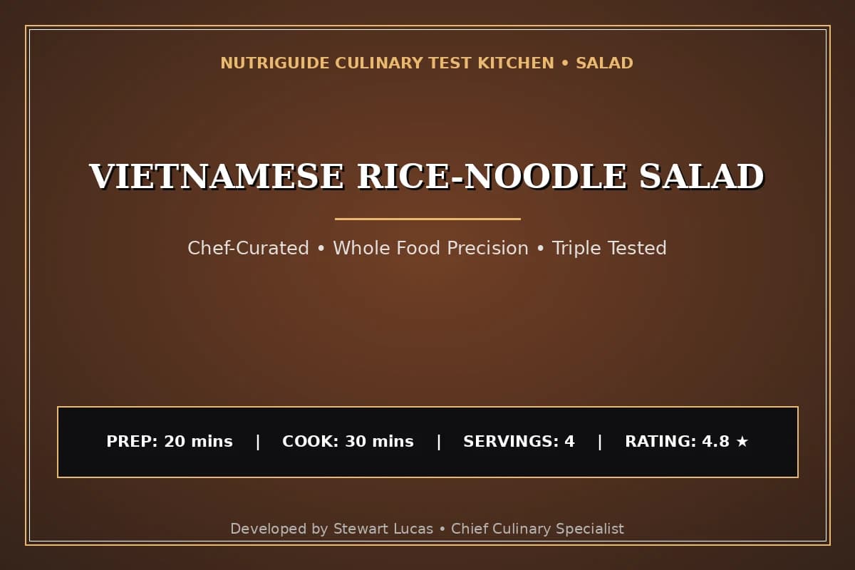 Vietnamese Rice-Noodle Salad