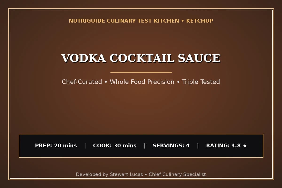 Vodka Cocktail Sauce