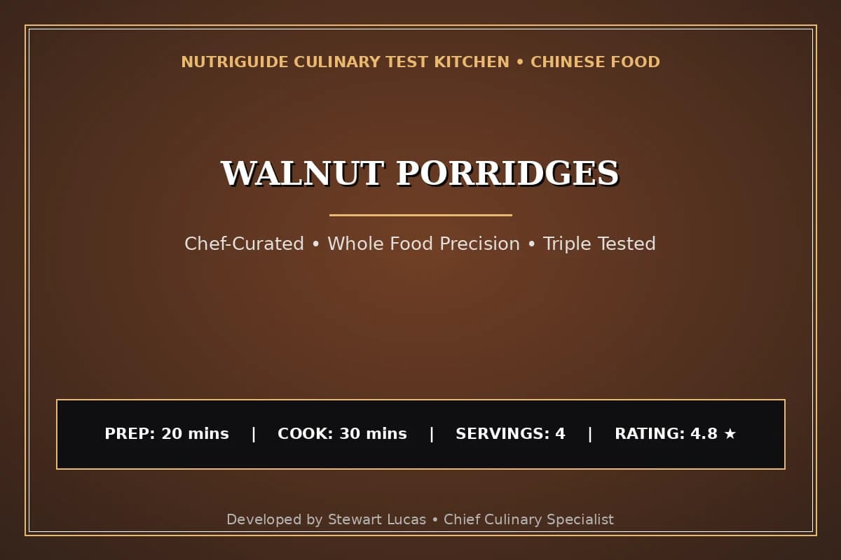 Walnut Porridges