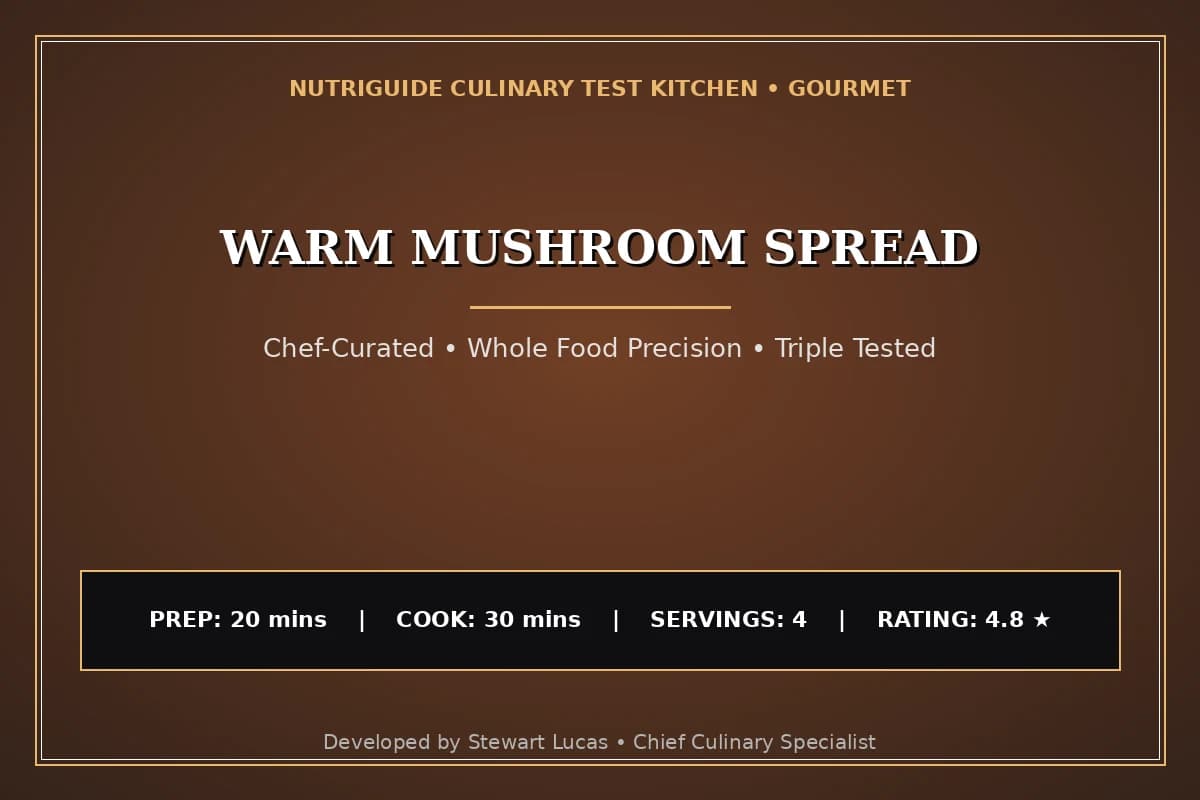 Warm Mushroom Spread