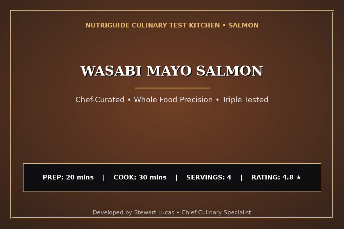 Wasabi Mayo Salmon