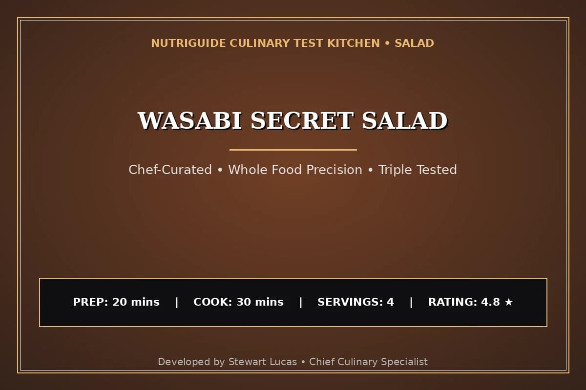 Wasabi Secret Salad