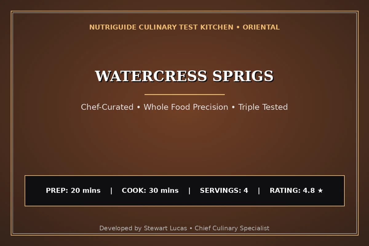 Watercress Sprigs