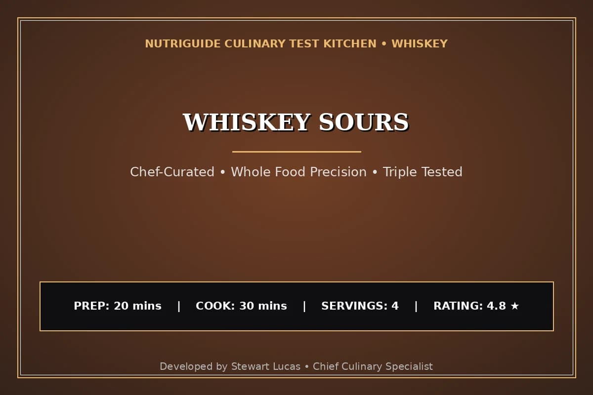 Whiskey Sours