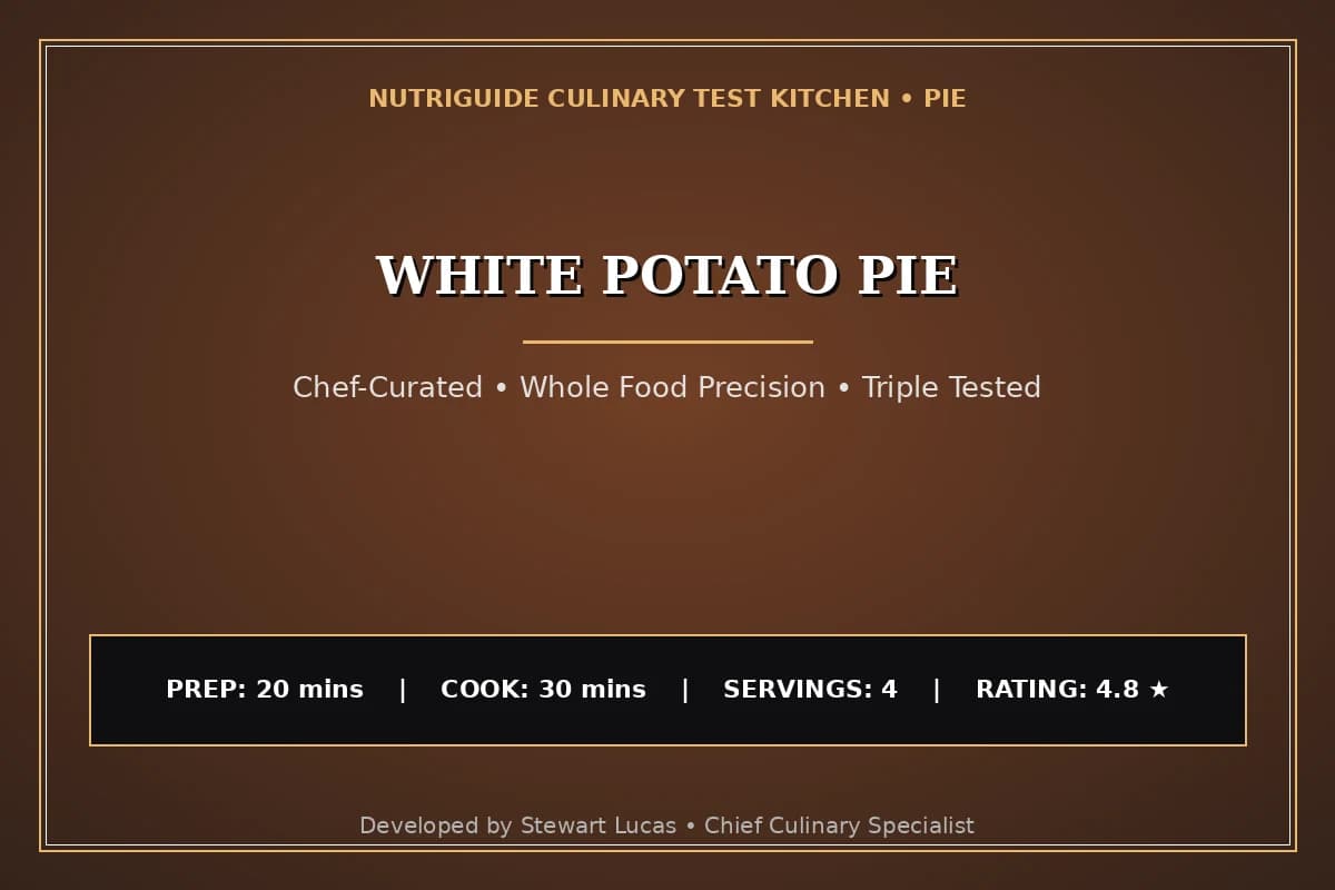 White Potato Pie