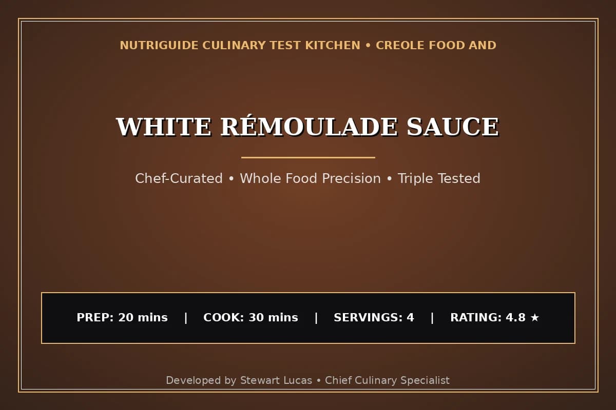 White Rémoulade Sauce