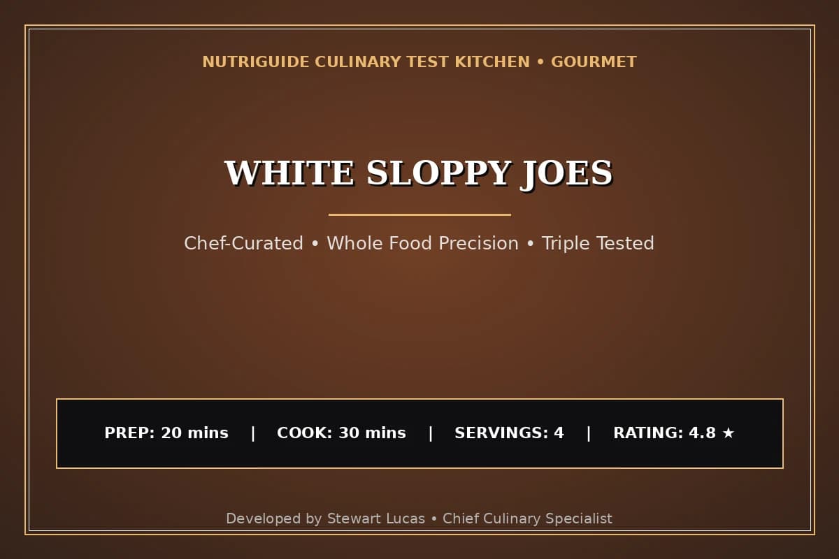 White Sloppy Joes