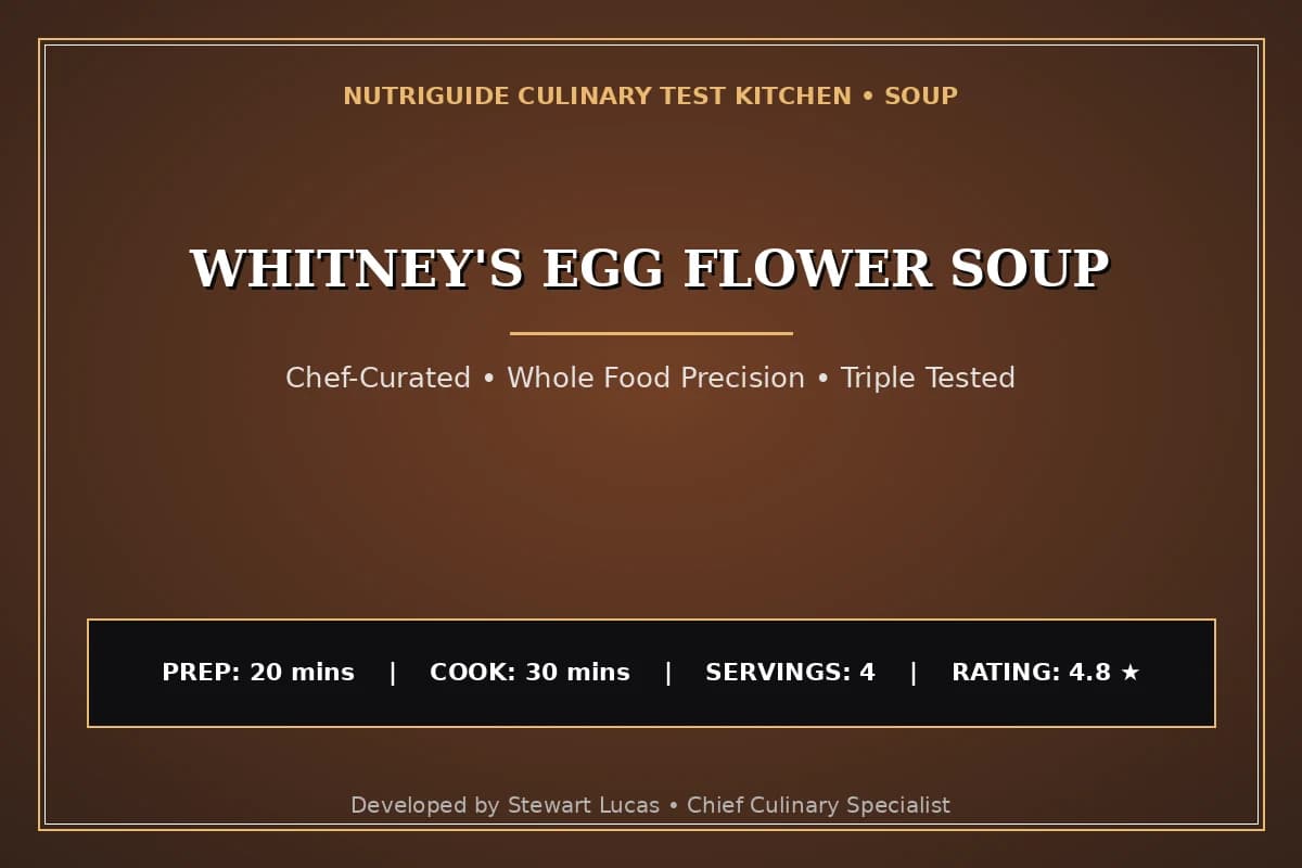 Whitney'S Egg Flower Soup