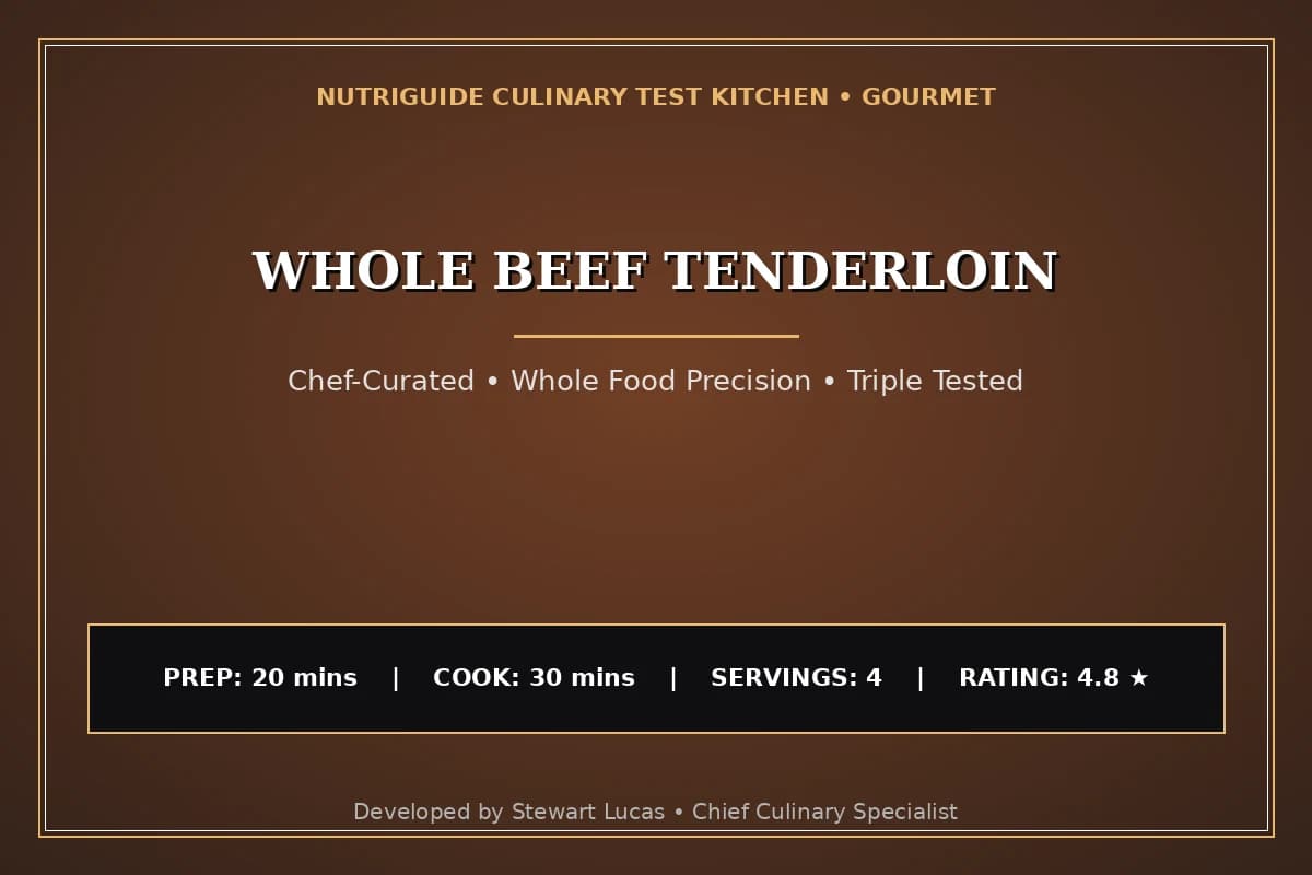 Whole Beef Tenderloin