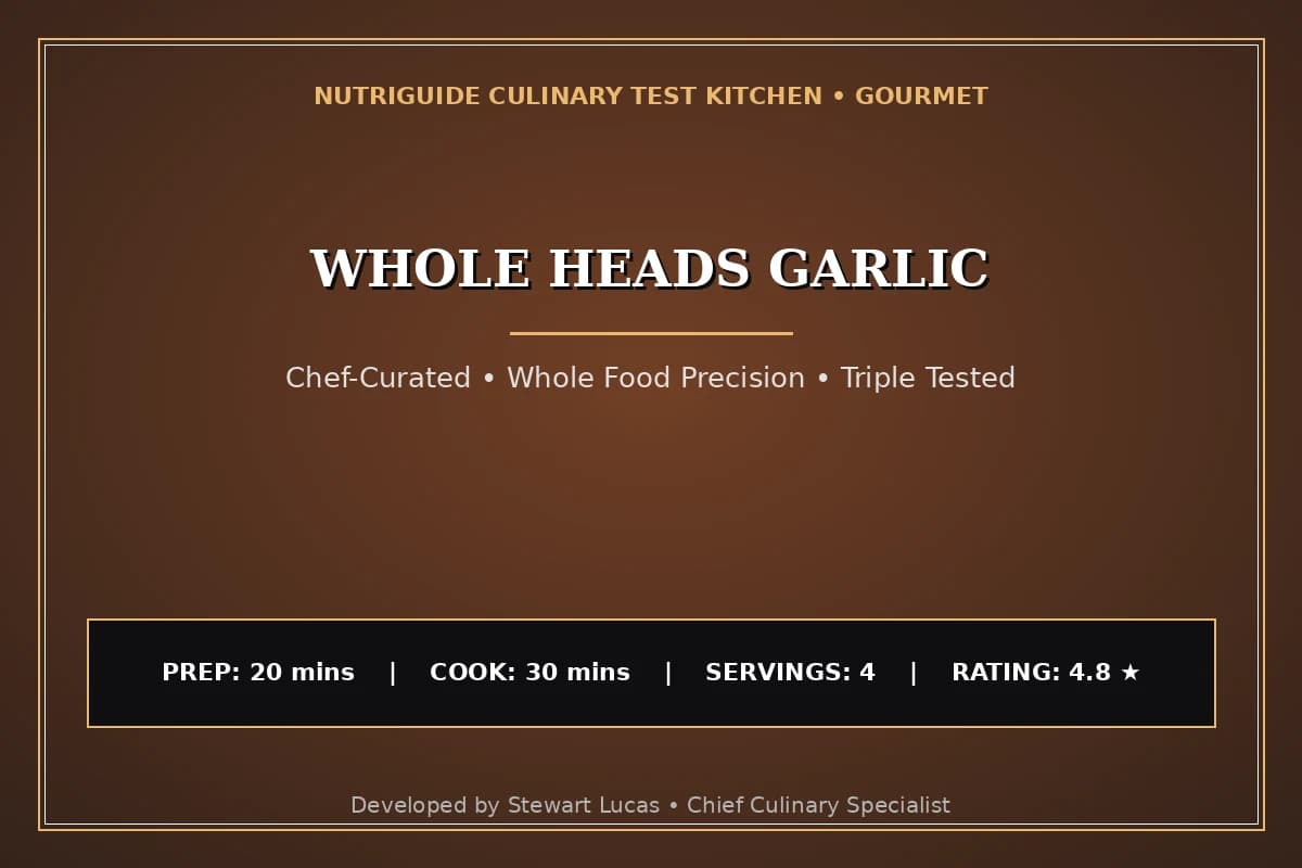 Whole Heads Garlic