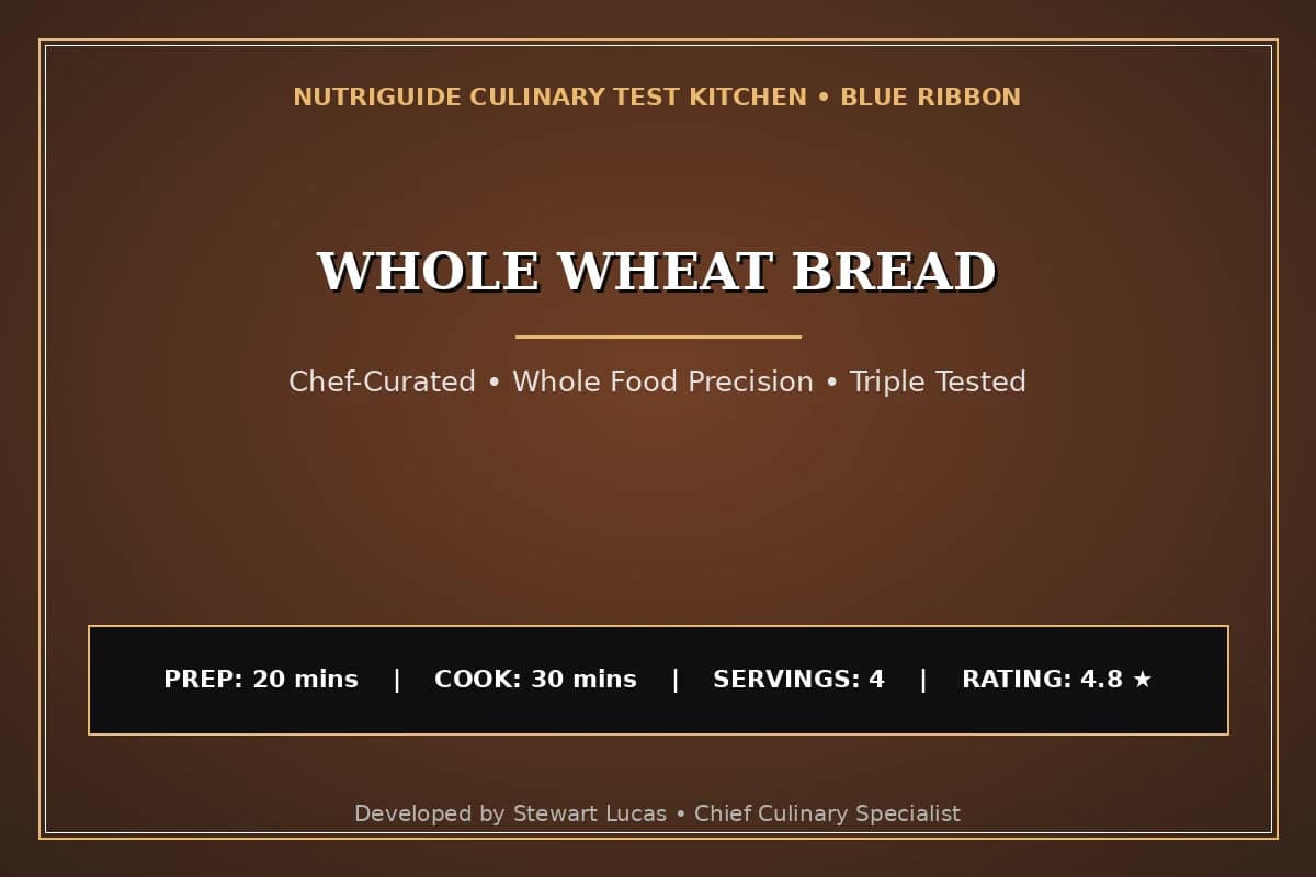 Whole Wheat Bread